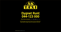 Desktop Screenshot of aktaxi.com